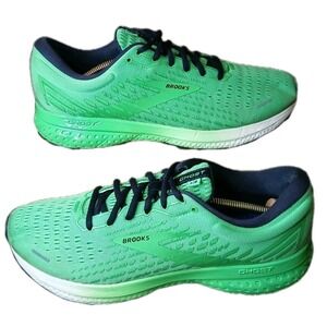 Brooks Ghost‎ 13 Running Shoes 1103481D380 Green Sneakers Women's Size 9 M #1384